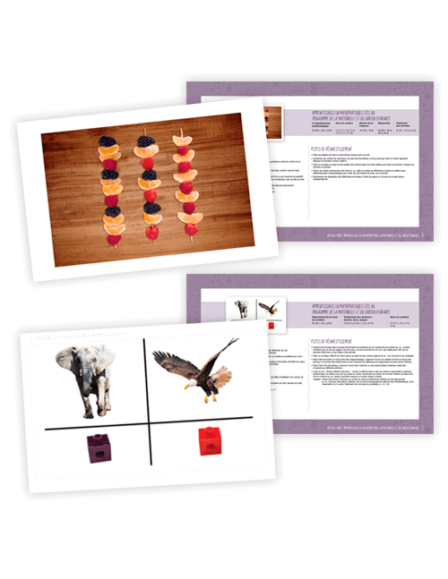 Affiches pour l’apprentissage des mathématiques en maternelle et au jardin d’enfants